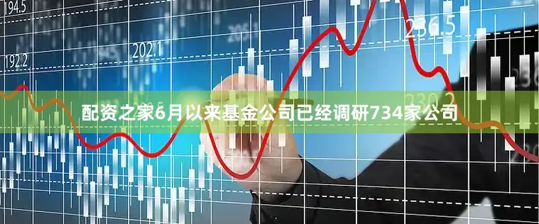 配资之家6月以来基金公司已经调研734家公司