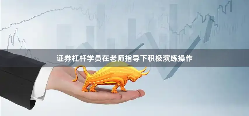 证券杠杆学员在老师指导下积极演练操作